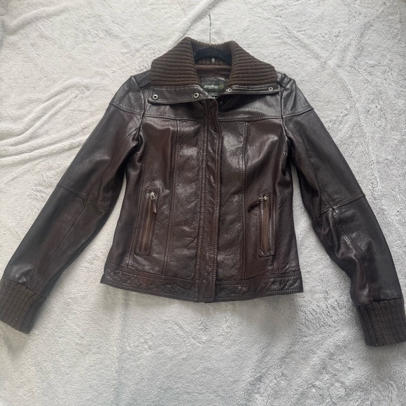 Eddie Bauer | Jackets & Coats | Eddie Bauer 209 Brown Genuine Lamb